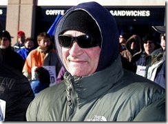Rocco Mastrubono, president CUPE Local 339-Nelson Civic in Trail on December 7, 2013 supporting locked out FortisBC workers at rally.
