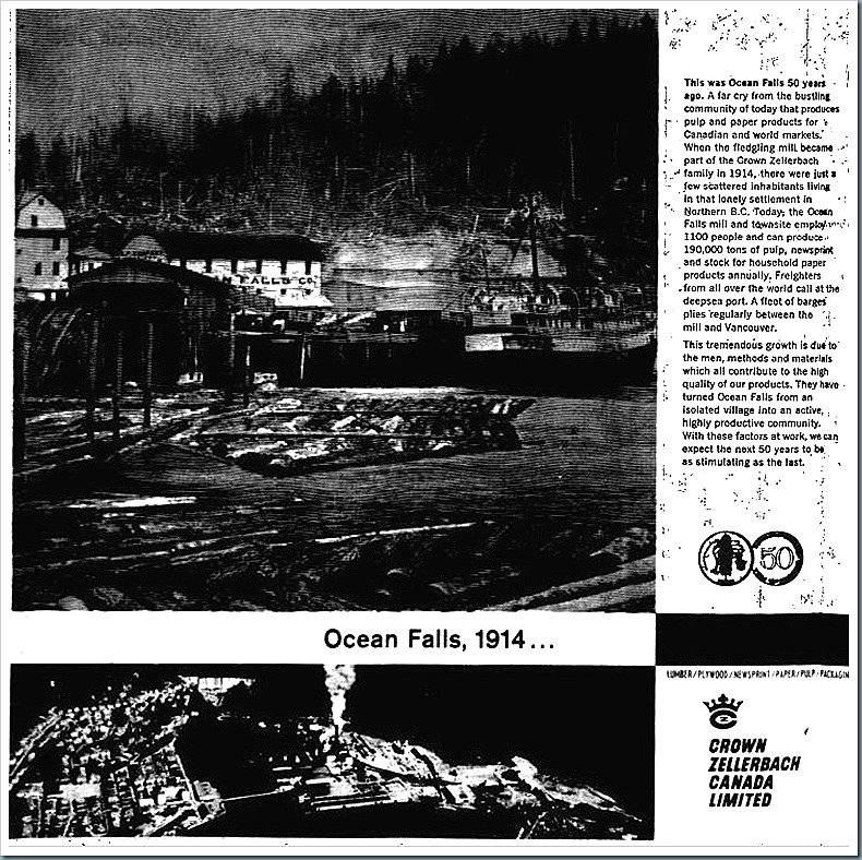 oceanfalls_50 years_1914-1964