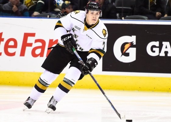 Matthew Tkachuk of the London Knights. Photo by Aaron Bell/OHL Images