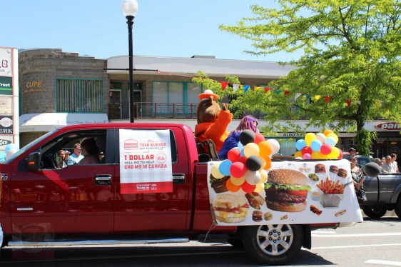 Silver City Days 2016 Parade, Trail B.C.  May 7, 2016